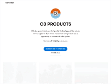 Tablet Screenshot of c3products.com